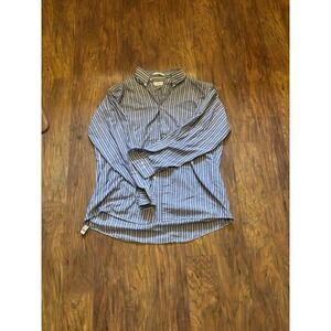 Van Heusen Classic Fit men's button down long sleeved shirt  34/35